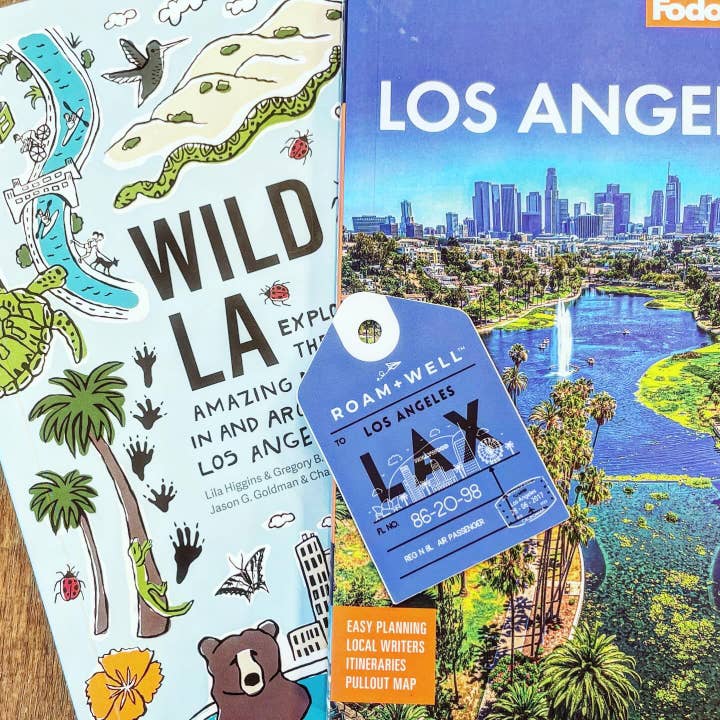 Roamwell - Wholesale Sticker - Luggage Tag Sticker: Los Angeles5