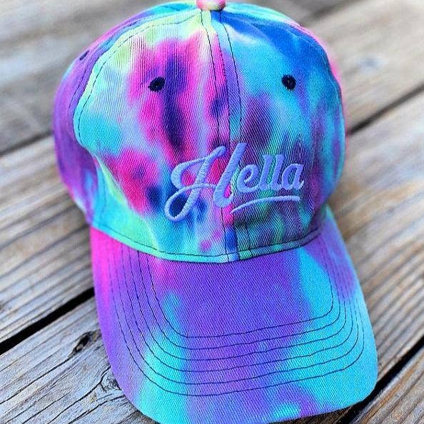 Hella Tie-Dye Hat Unisex för wholesale av Hella Shirt Co.