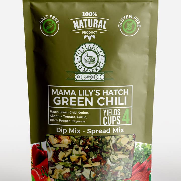 To Market- To Market - Dips & Spreads - Wholesale Dip - Mama Lily's Hatch Green Chili - Dip Mix