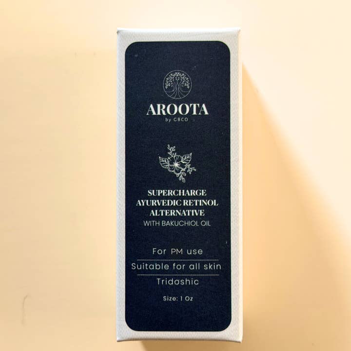 Supercharge Face Massage Oil - Plant-based Retinol for all for wholesale by Aroota
