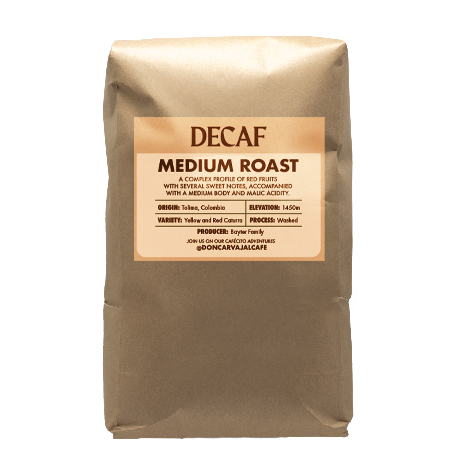 Don Carvajal Café – Engroshandel Kaffebønner – 5 lb hele kaffebønner (premium)2