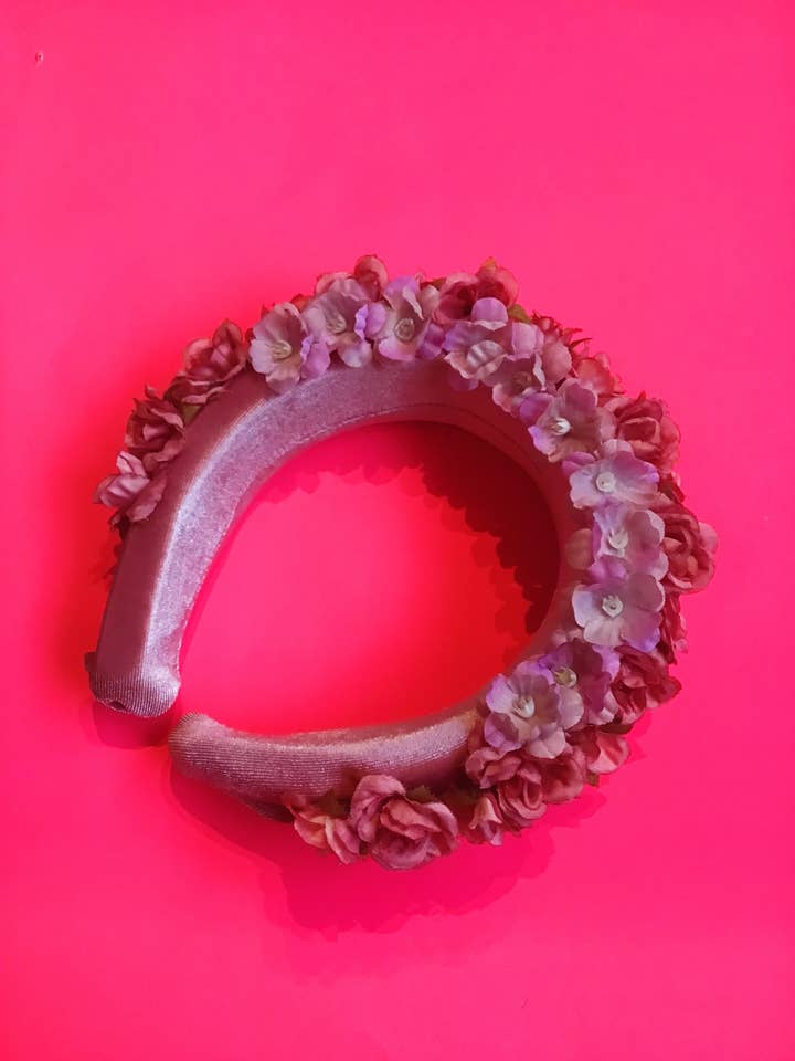 Sisina Floral Headband for wholesale by Hello Darling