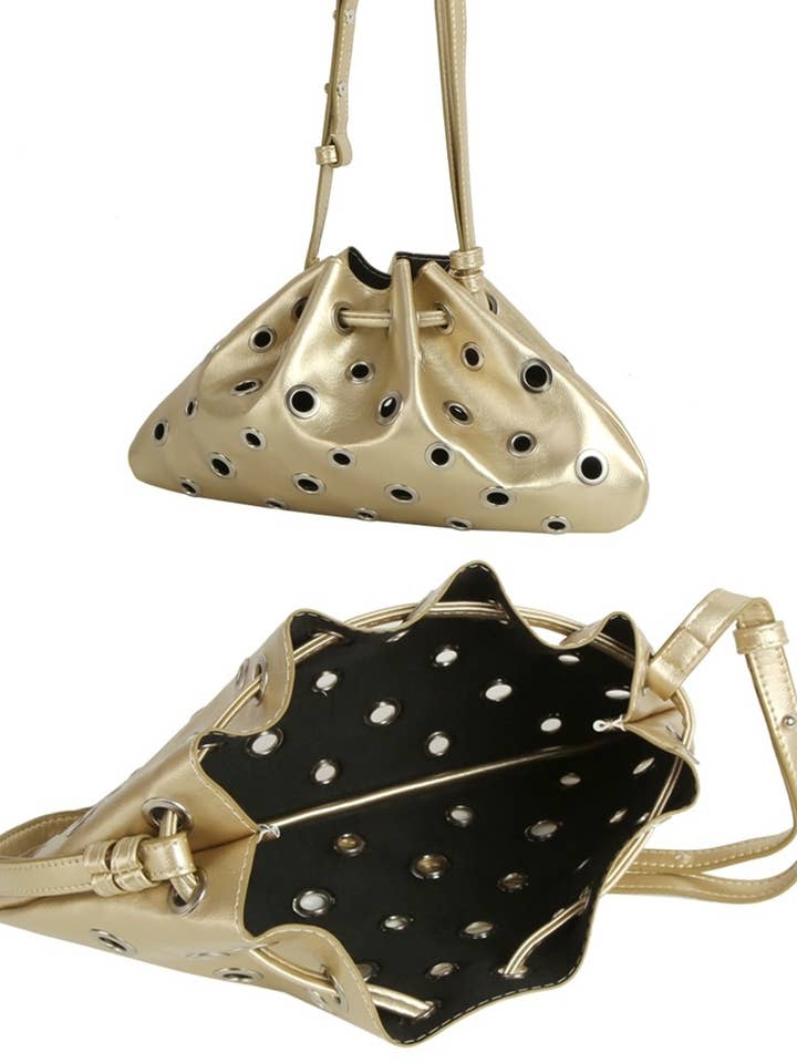 BORSA A TRACOLLA CON CORDONCINO E ANELLO 2IN1 nPORTAMONETE per la vendita all'ingrosso da parte di Pink Irene Wholesale