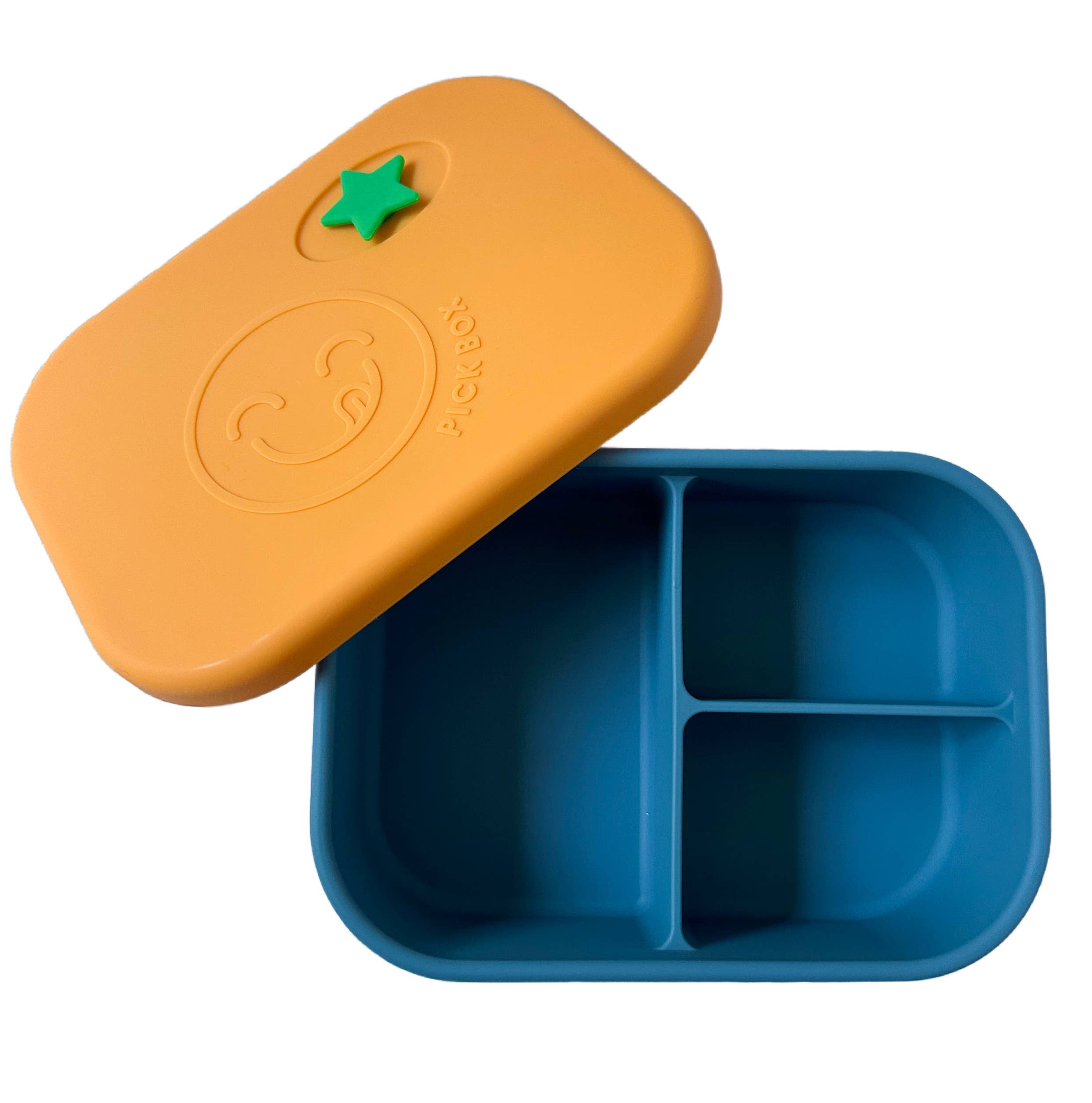 Pick Plates – Marmita/lancheira - Criança por atacado – Pick Box Classic - Marmita de Silicone com 3 Compartimentos6