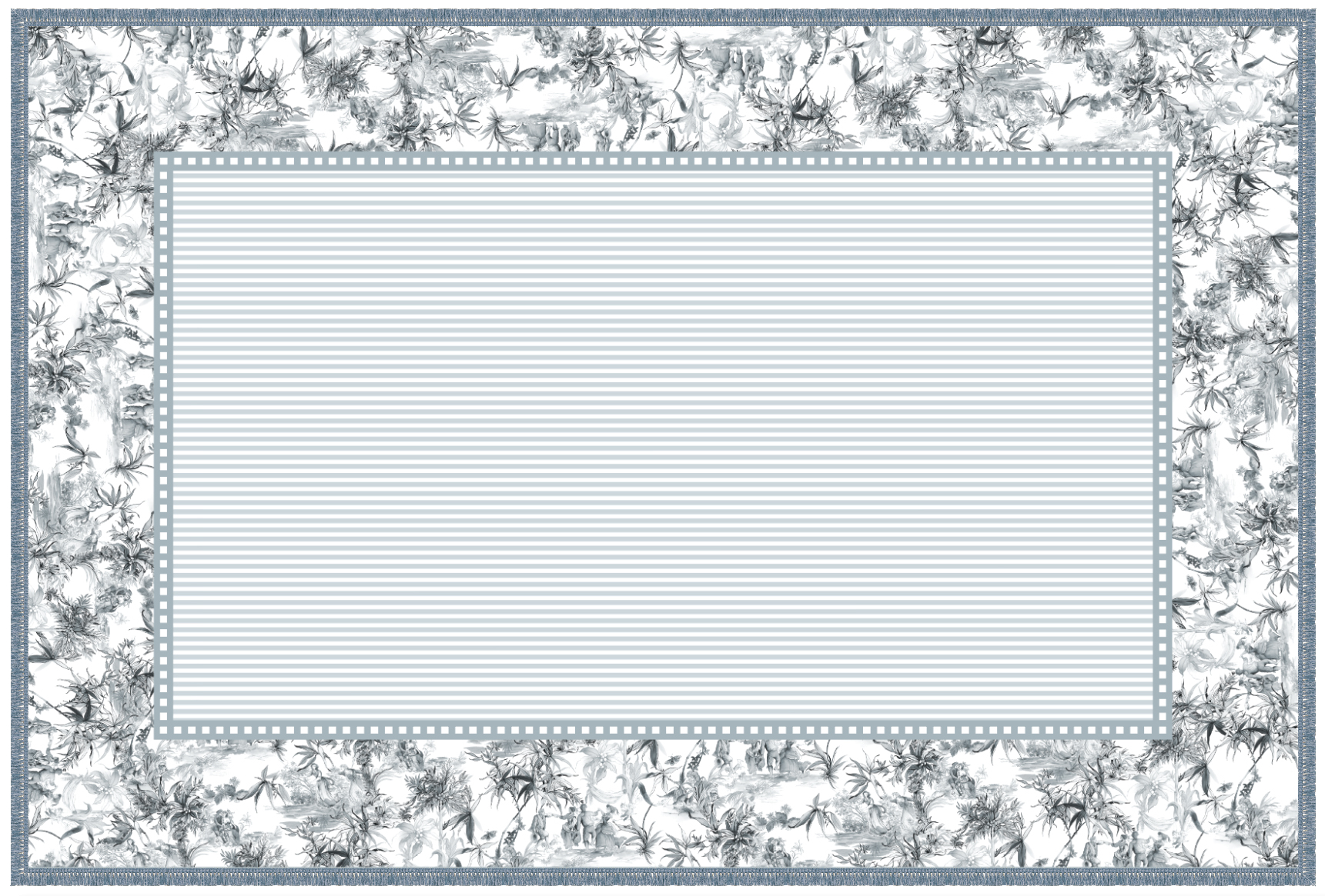 Baci Milano - Wholesale Tablecloth - Stain-Resistant Tablecloth - Blue - Joke0