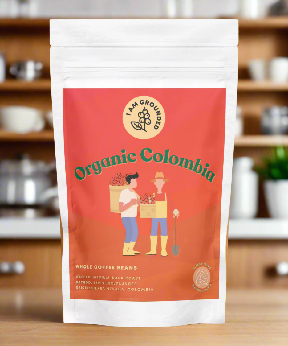 I Am Grounded – wholesale Coffee beans – Organic Colombian Coffee Beans2