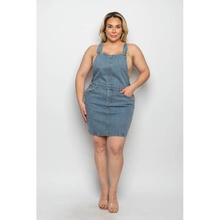 Lavage moyen MINI-JUPE EN JEAN GRANDE TAILLE, SALOPETTES, JUPES en vente sur Faire