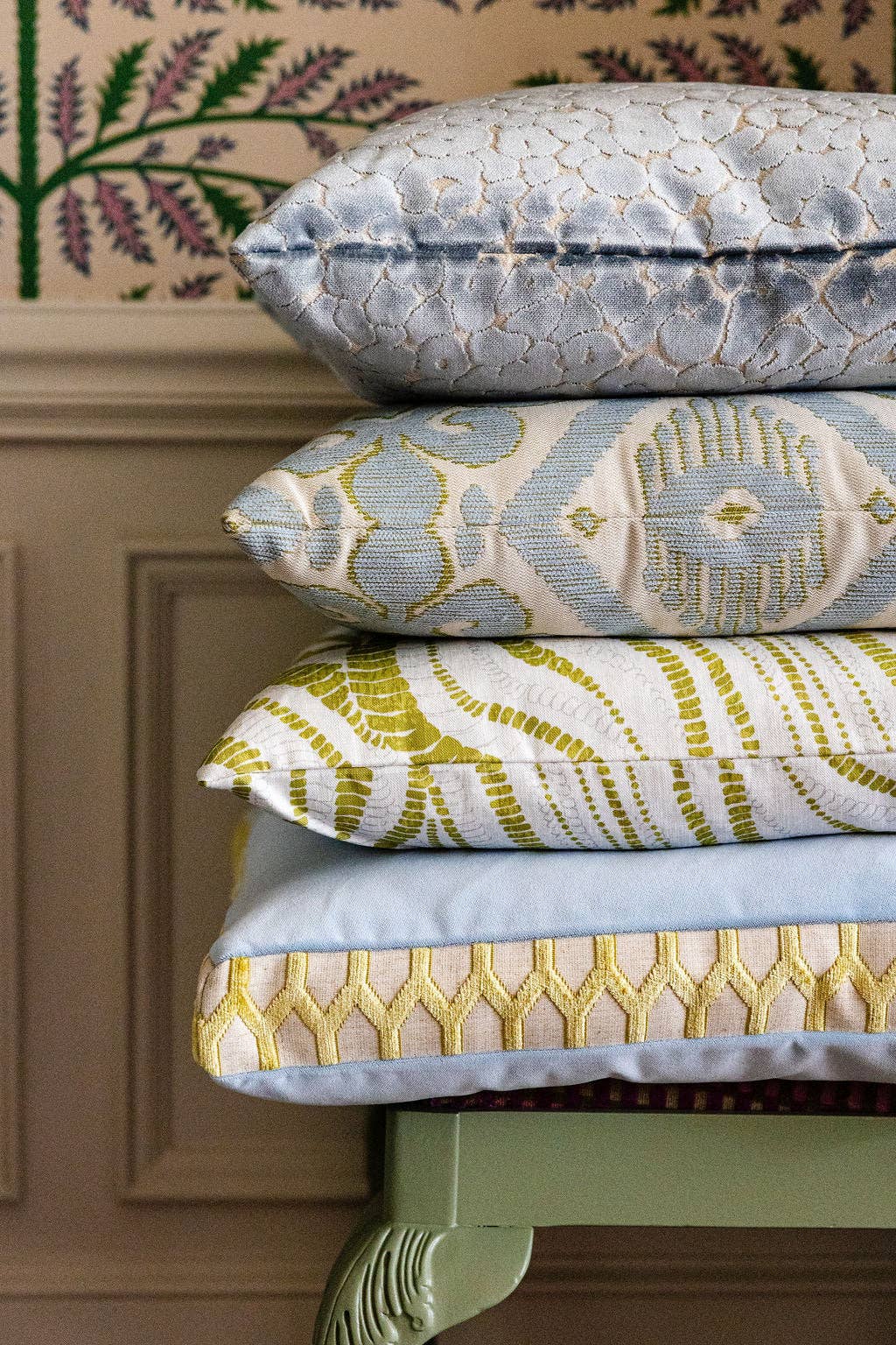 Greer Citron - Yellow Printed Throw Pillow for wholesale on Faire3