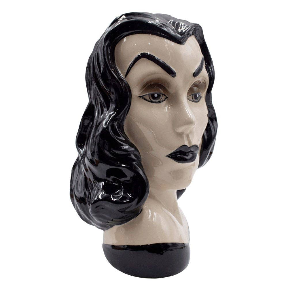 Kreepsville - Wholesale Vase - Vampira Portrait Ceramic Vase1