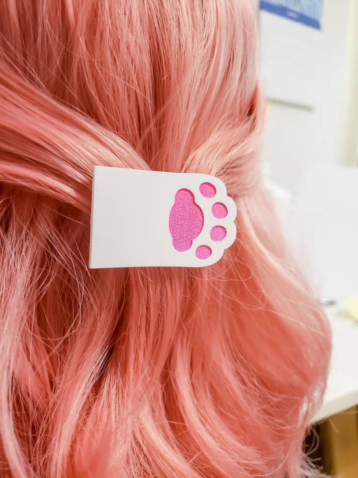 Cat Paw Hair Clip for wholesale by Pop Pastel