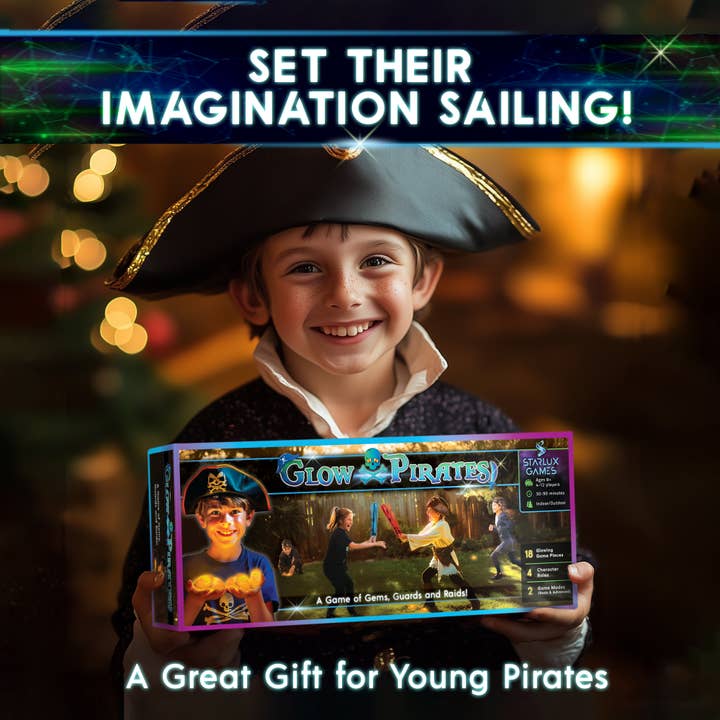 Starlux Games - Wholesale Sporting game – Child & baby - Glow Pirates - A Pirate Party Outdoor Game Set5