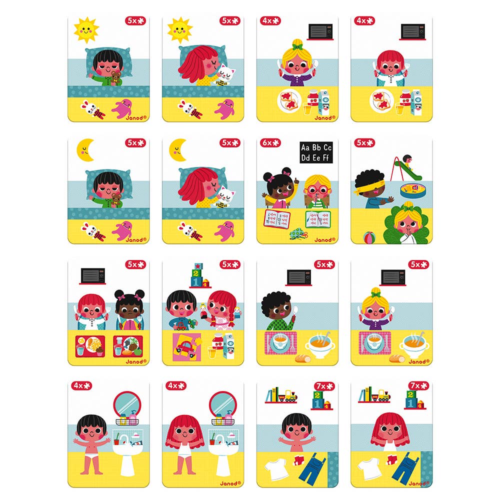 Janod - Wholesale Toy Set - Kids - Magneti'book - Learn to Tell the Time5