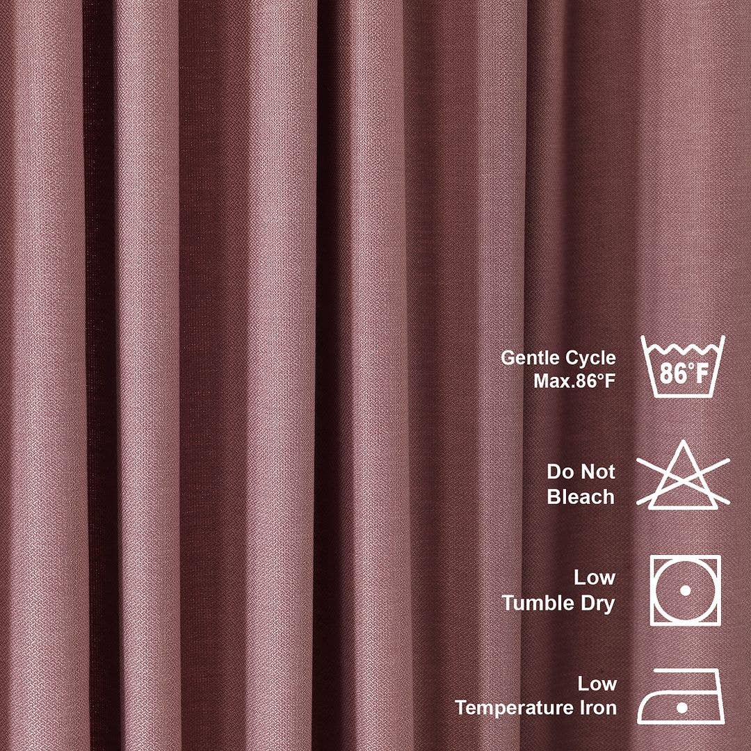 Bes Home Design - Vente Rideaux - Rideau décoratif personnalisé en faux lin de 100 po de large et extra long20