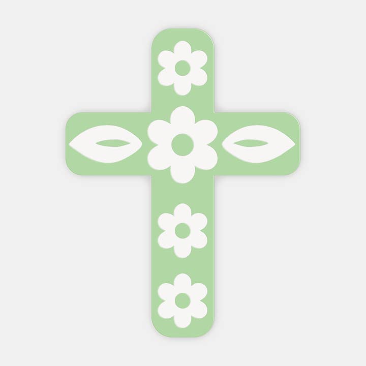 Cross Design Flower Pattern for wholesale by plexifolies