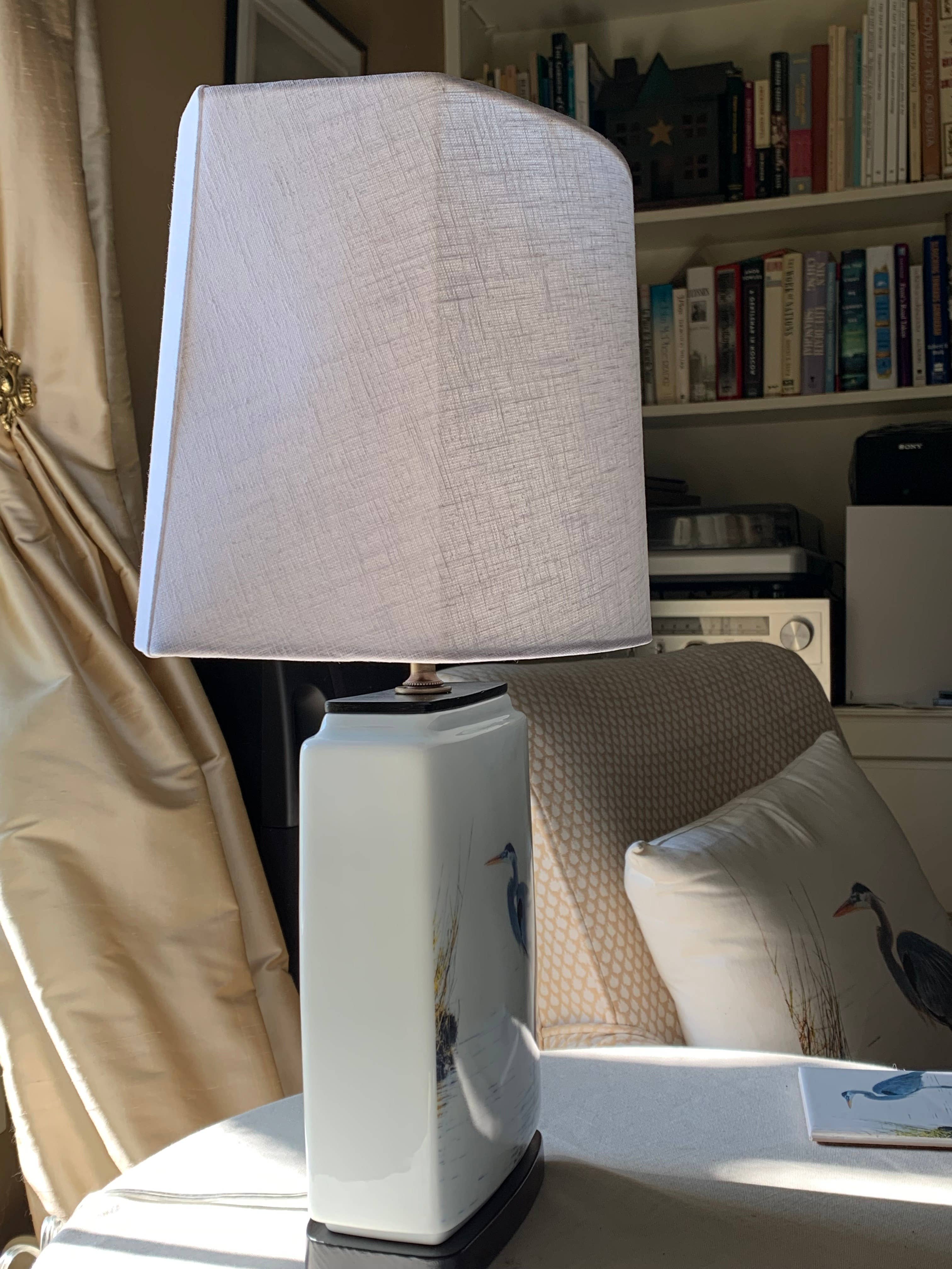MacHatton & Hall, LLC - Wholesale Accent/Desk Lamp - Large Standing Heron Lamp - without shade1