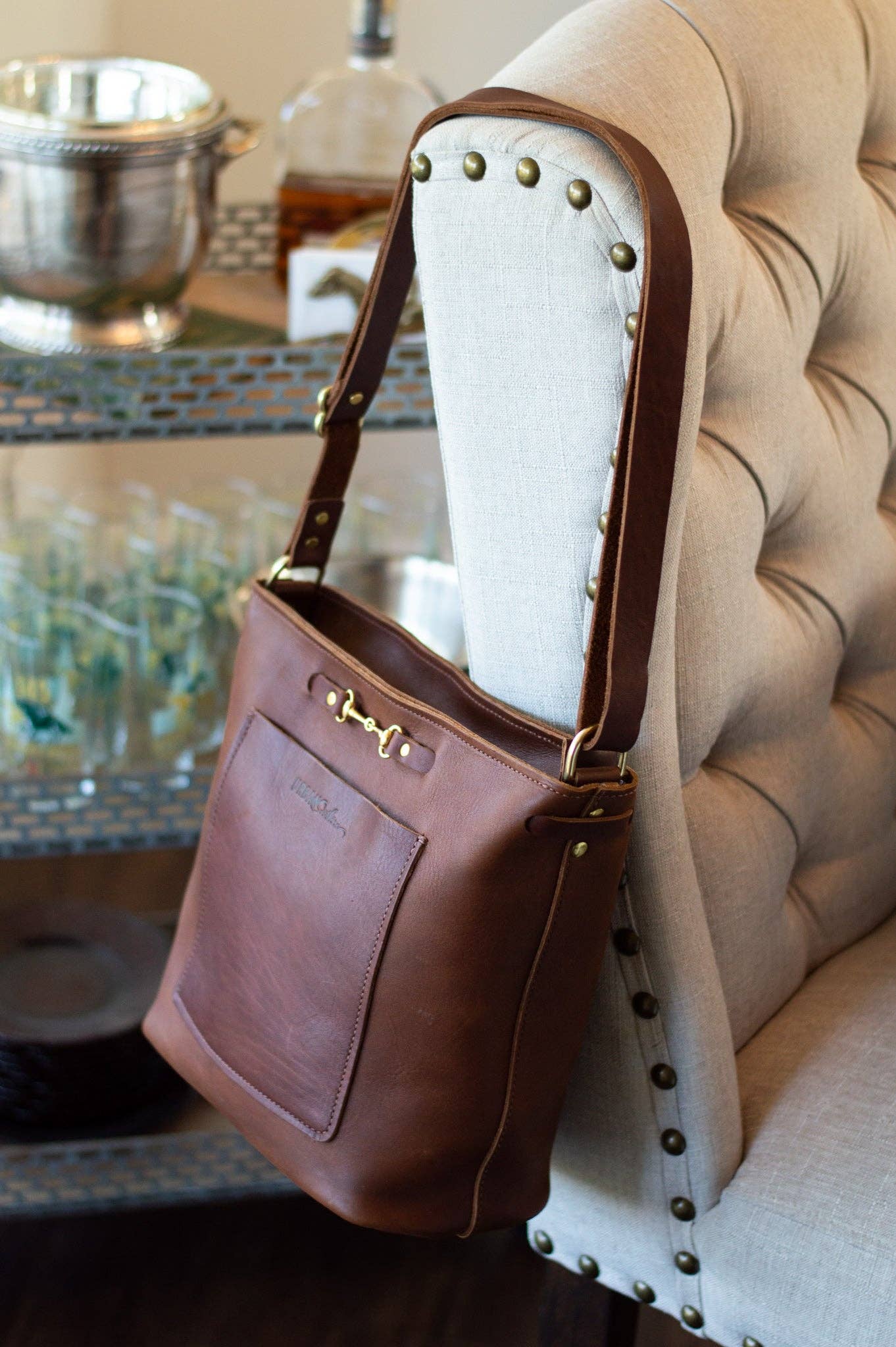 Urban Southern - Wholesale Crossbodytas - Dames - The Lexington Julep leren crossbodytas van Urban Southern5