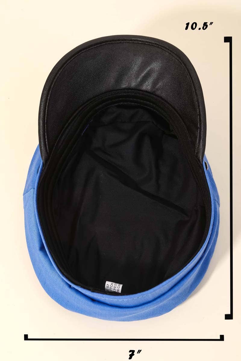BL Casquette de chauffeur de mode Newsboy en vente sur Faire2