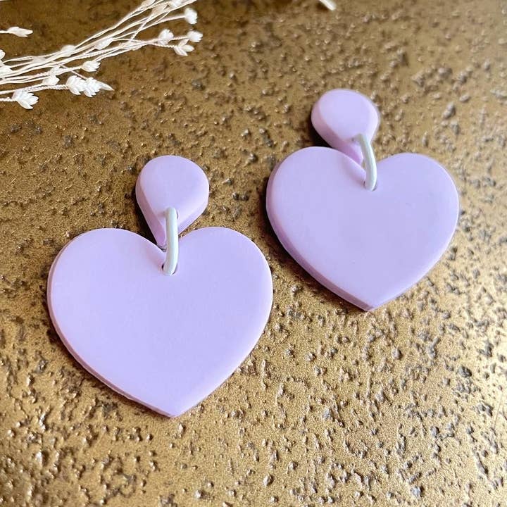 Herz baumeln Ohrring für den Großhandel von Lucky Bolo