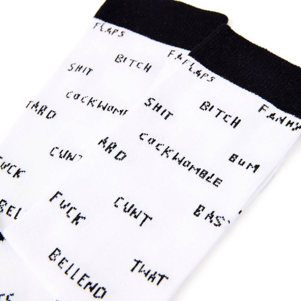 Urban Eccentric – wholesale Socks – Unisex – Unisex Sweary Socks2