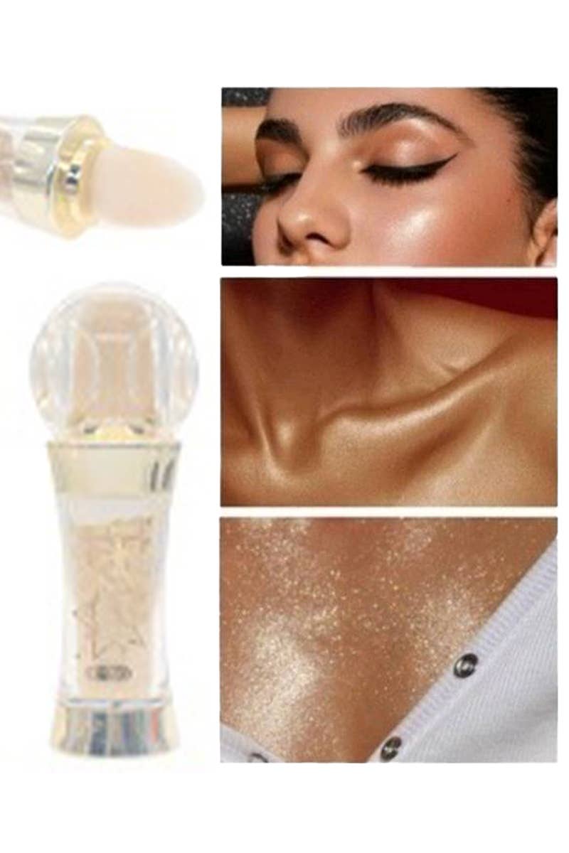 Cap Zone - Wholesale Eyeshadow - Glitter Pat Face and Body Loose Eyeshadow Puff1