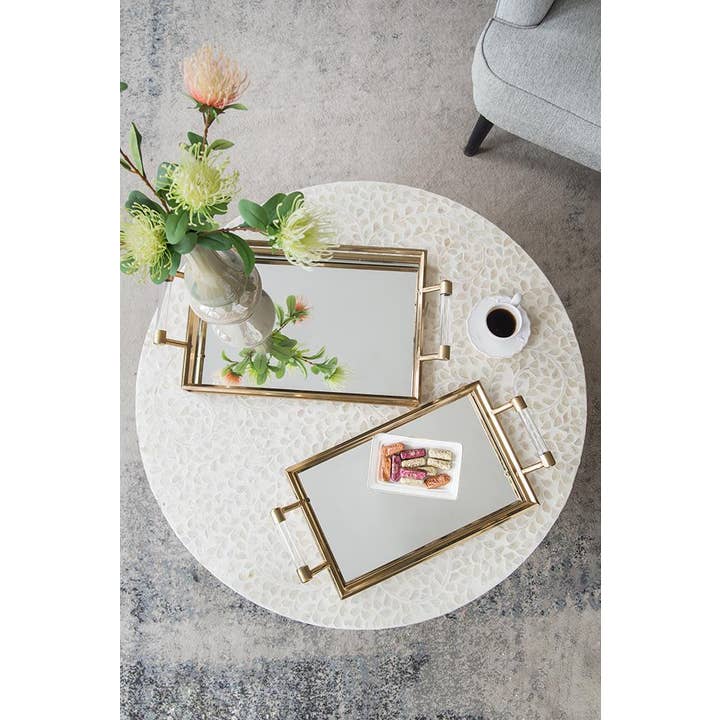 A&B Home Group Inc. - Wholesale Decorative Tray - S/2 Mirror Decorative Tray6