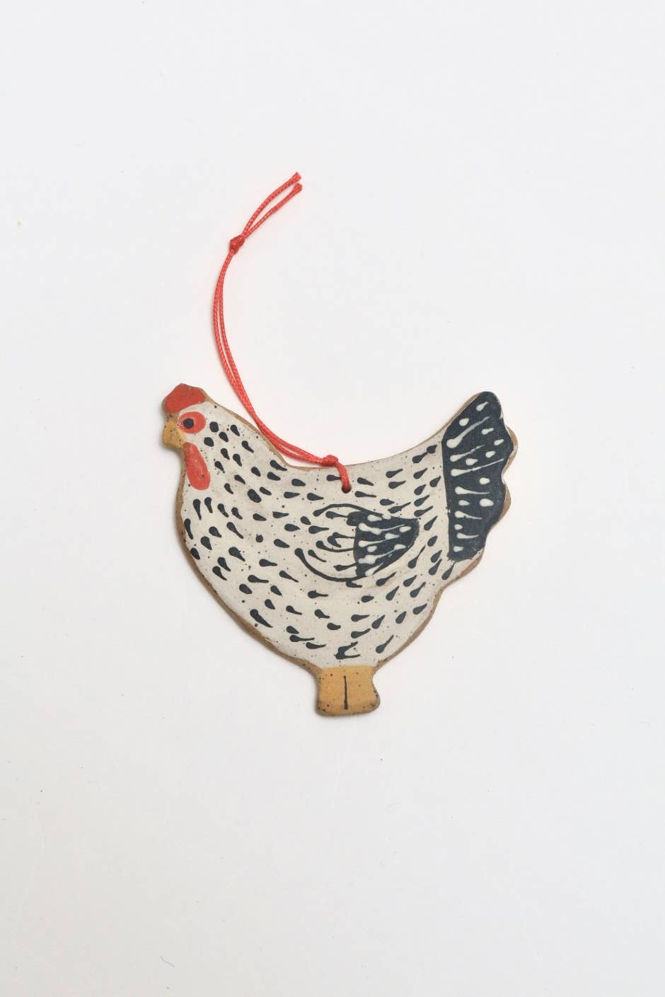 Melville Ceramics - Wholesale Ornament - Chicken Ornament 1