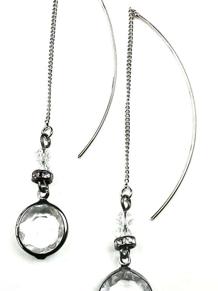 XNH121 ER-Threader w/Channel Glass Drop for wholesale by Lost & Found Trading