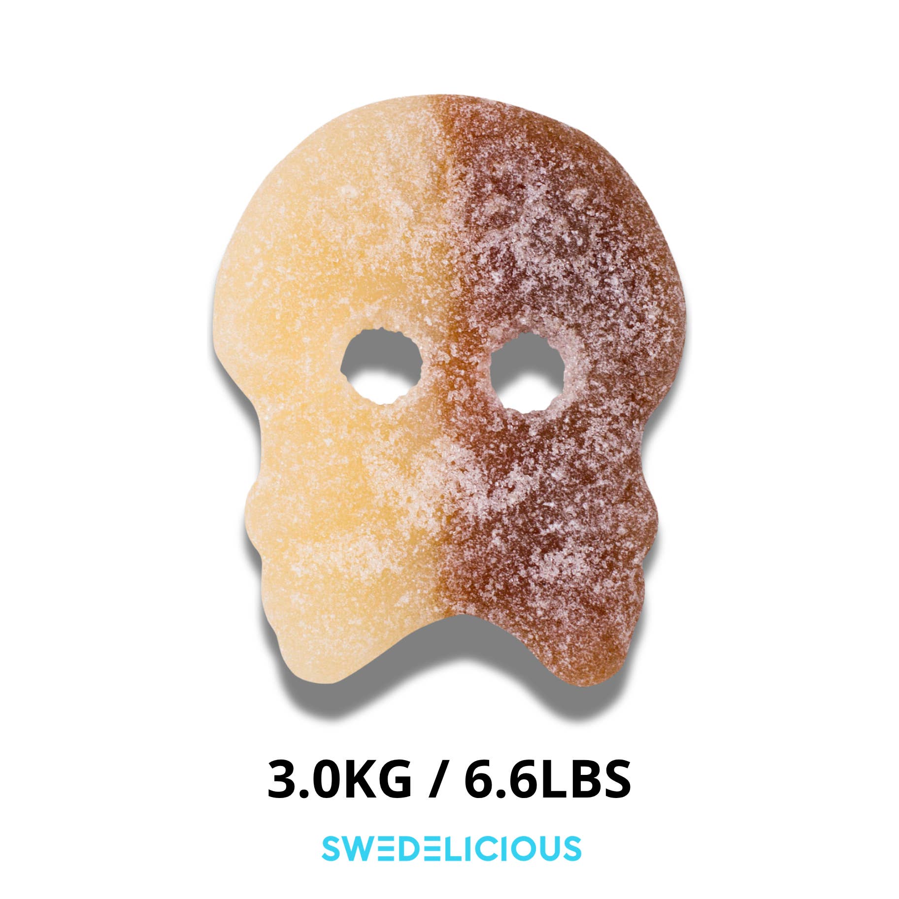 Swedelicious - Swedish Candy - Wholesale Gummy - Bubs Cool Cola Skulls - Swedish Candy