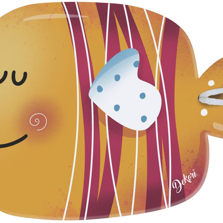 Sous-plat Fish Dori pour la vente par Dekori