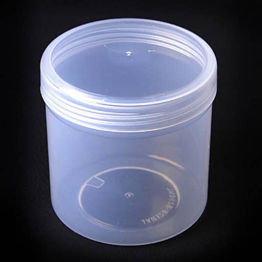JAR128-B(PP)250ml TRANSLUCENT JAR 250ML 1LAYER (#9019) (12 PCS) for wholesale by WHOLESALEBEAUTYLA