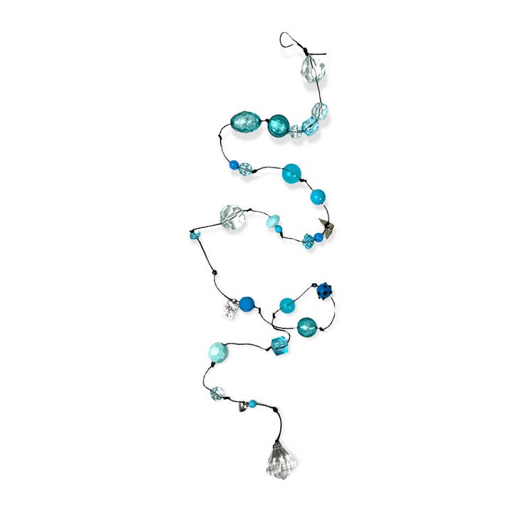 Whimsies - Wholesale Outdoor Ornament/Decor - Bead crystal mobile garden spinner ornament whimsical unique