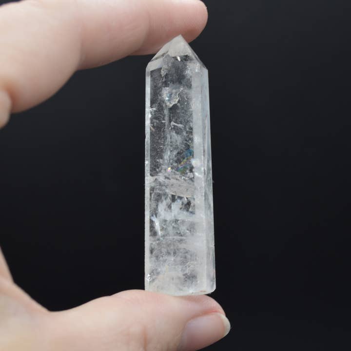 Calder Crystals - Wholesale Spiritual Stone/Crystal - Clear Quartz Crystal Point, Tower, Wand - Choose Size9