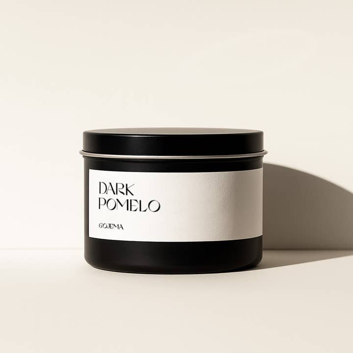 Gojema - Wholesale Jar/Filled Candle - Dark Pomelo - Small Soy Candle0