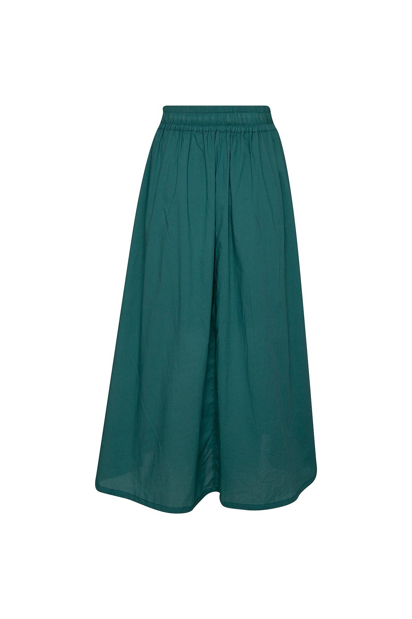 The Tuli  Drawstring Skirt - Dusty Green for wholesale on Faire2