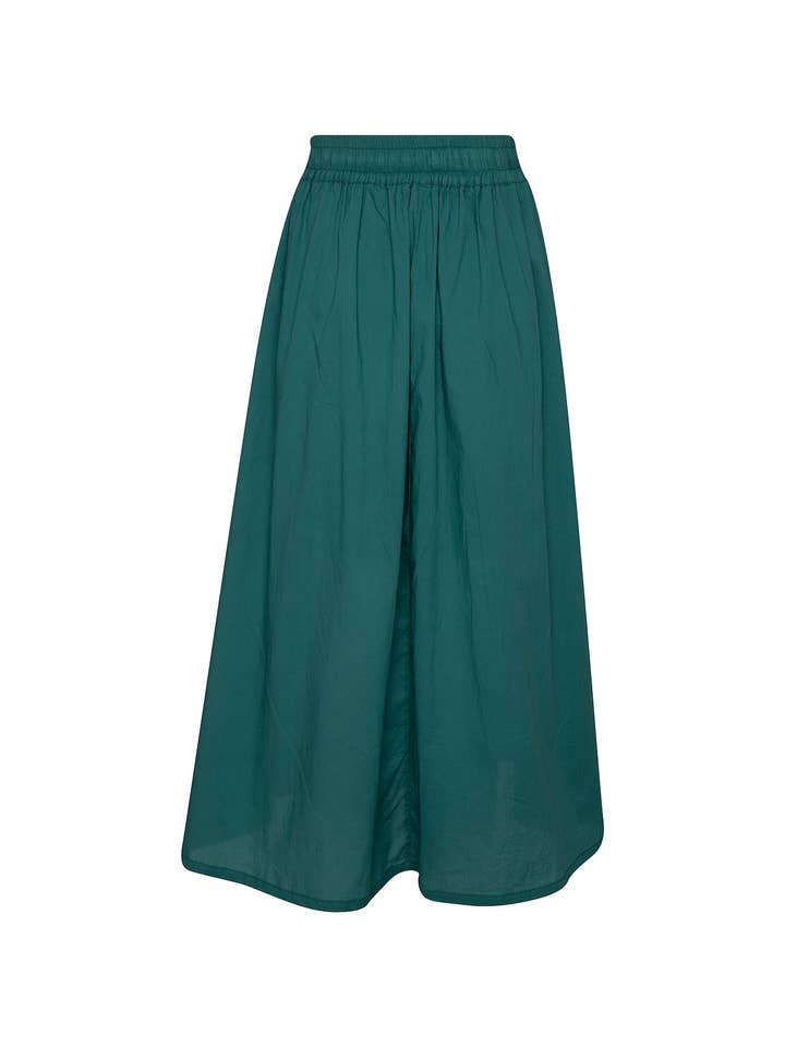 The Tuli Drawstring Skirt - Dusty Green for wholesale on Faire2