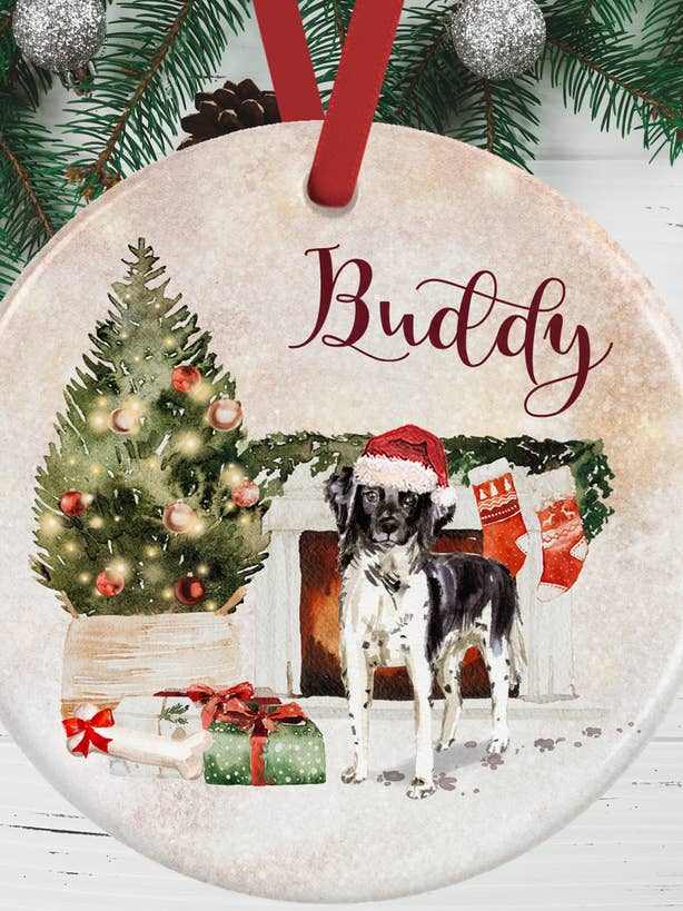 Stabyhoun Christmas Ornament for wholesale by WagATudeTags