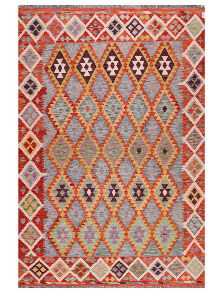 Maimana Afghanistan Kilim Tapijt - 296 x 202 cm voor wholesale door Imaco Rugs
