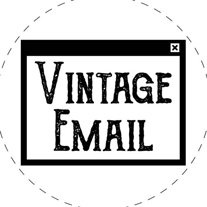Fun Mail Vintage Email Letter Penpal Self-Inking Rubber Stamp Ink Stamper for Stamping Crafting Planners for wholesale by Sniggle Sloth