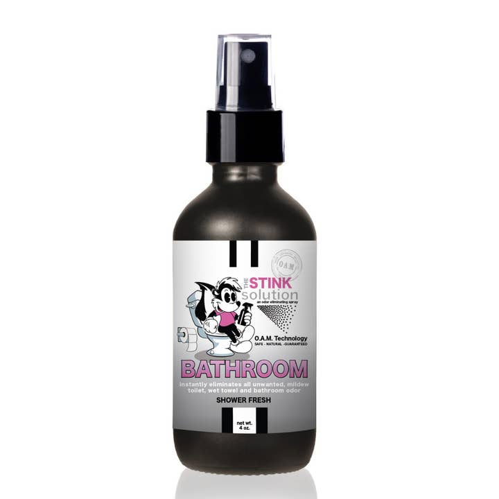 The Stink Solution - Wholesale Air Freshener - Bathroom Odor Eliminating Spray - Shower Fresh 4 oz