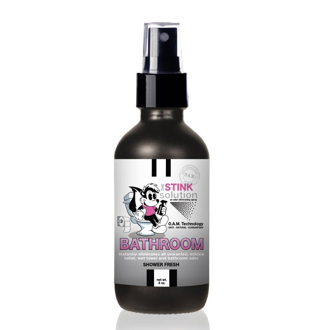 Bathroom Odor Eliminating Spray - Shower Fresh 4 oz for wholesale by The Stink Solution