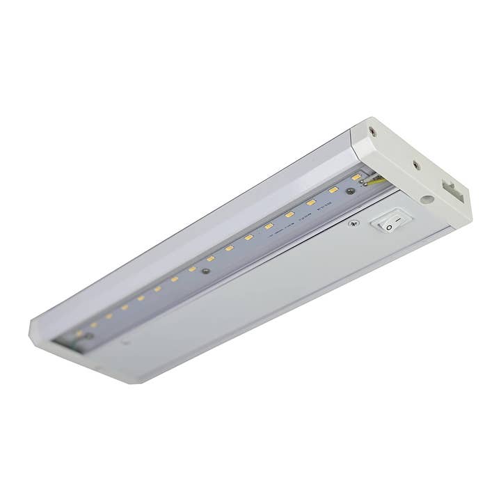 FLI Products 15000 12in LED Under Cabinet Task Light, Direct Wire Switch Dimmable, Linkable, 400 Lumens, Warm White for wholesale by FLI Products
