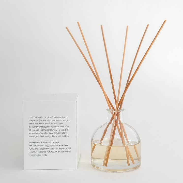 yam collective - Wholesale Reed Diffuser - Tea - Mandarin + Bergamot Reed Diffuser3