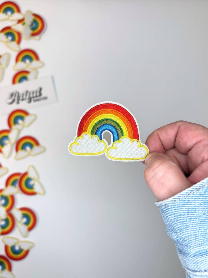 Rainbow - Iron-on Patch for wholesale by Artful Transfers