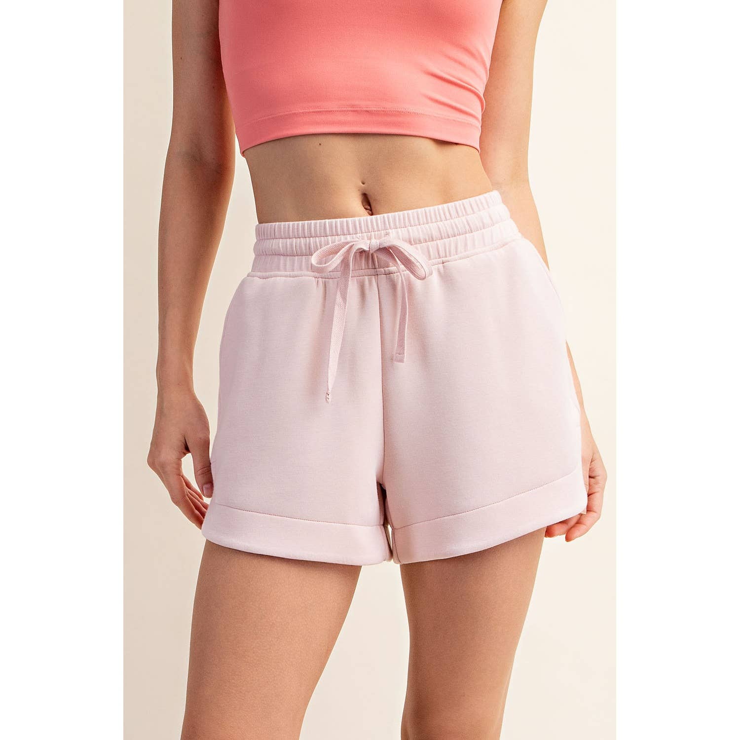Rae Mode - Wholesale Athletic Shorts - Women's - MODAL SCUBA SHORT PANTS67