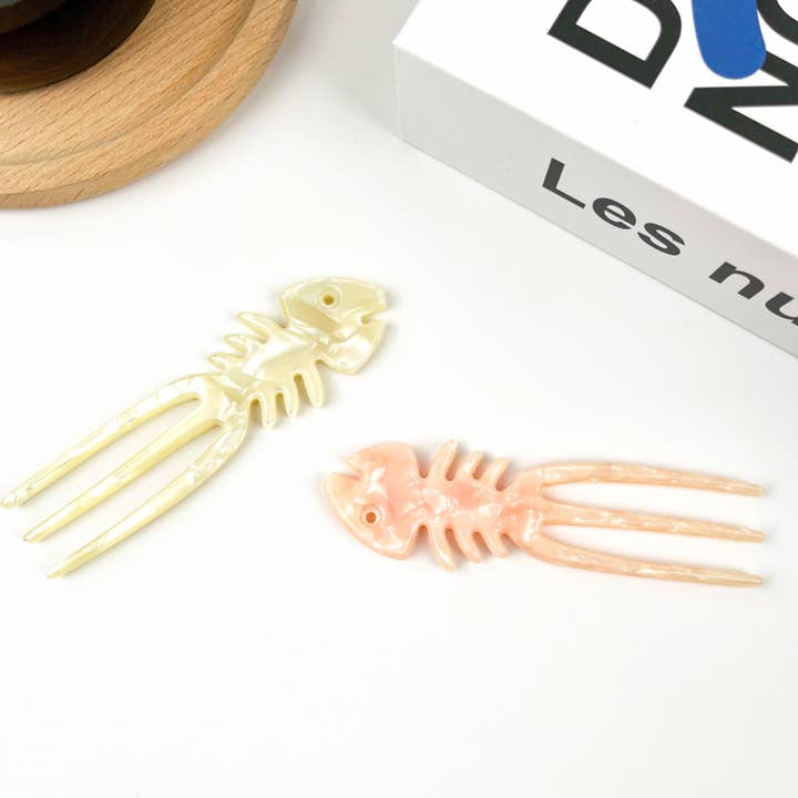 Haarspeld van visgraatacetaat voor wholesale door TheDivaSoap