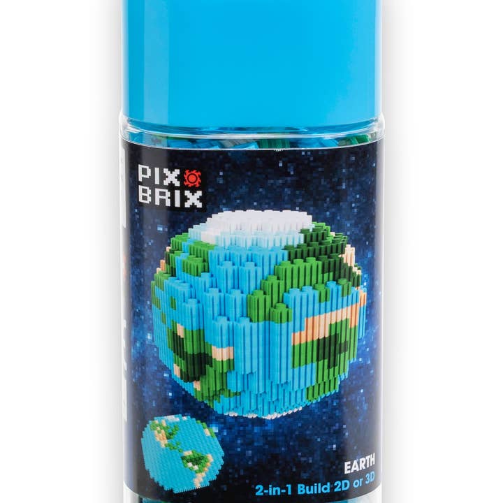 Pix Brix Space Bottle – Earth Set for wholesale by Pix Brix