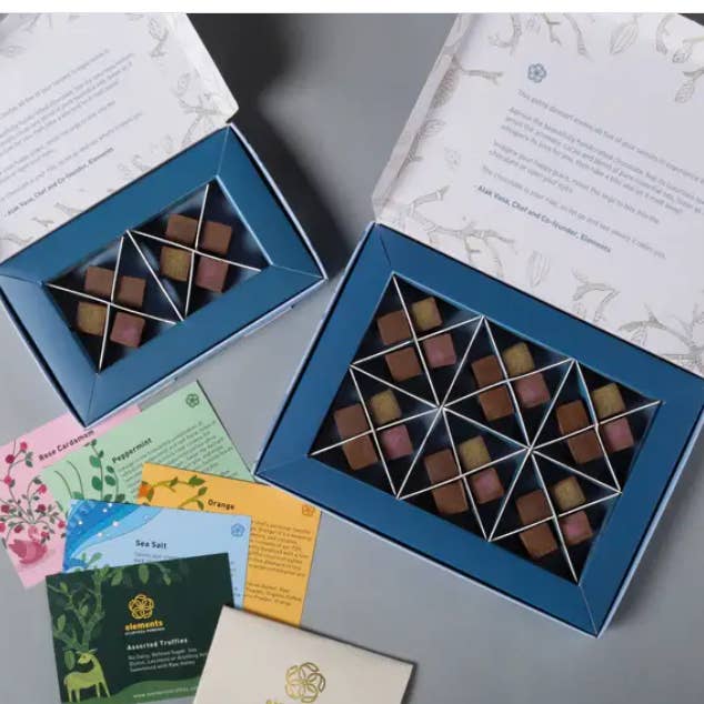 Chocolate Truffles - Box of 8 for Gifting and other Purchase Wholesale salt sachets. Free Returns & Net 60 Terms on Faire trending on Faire.