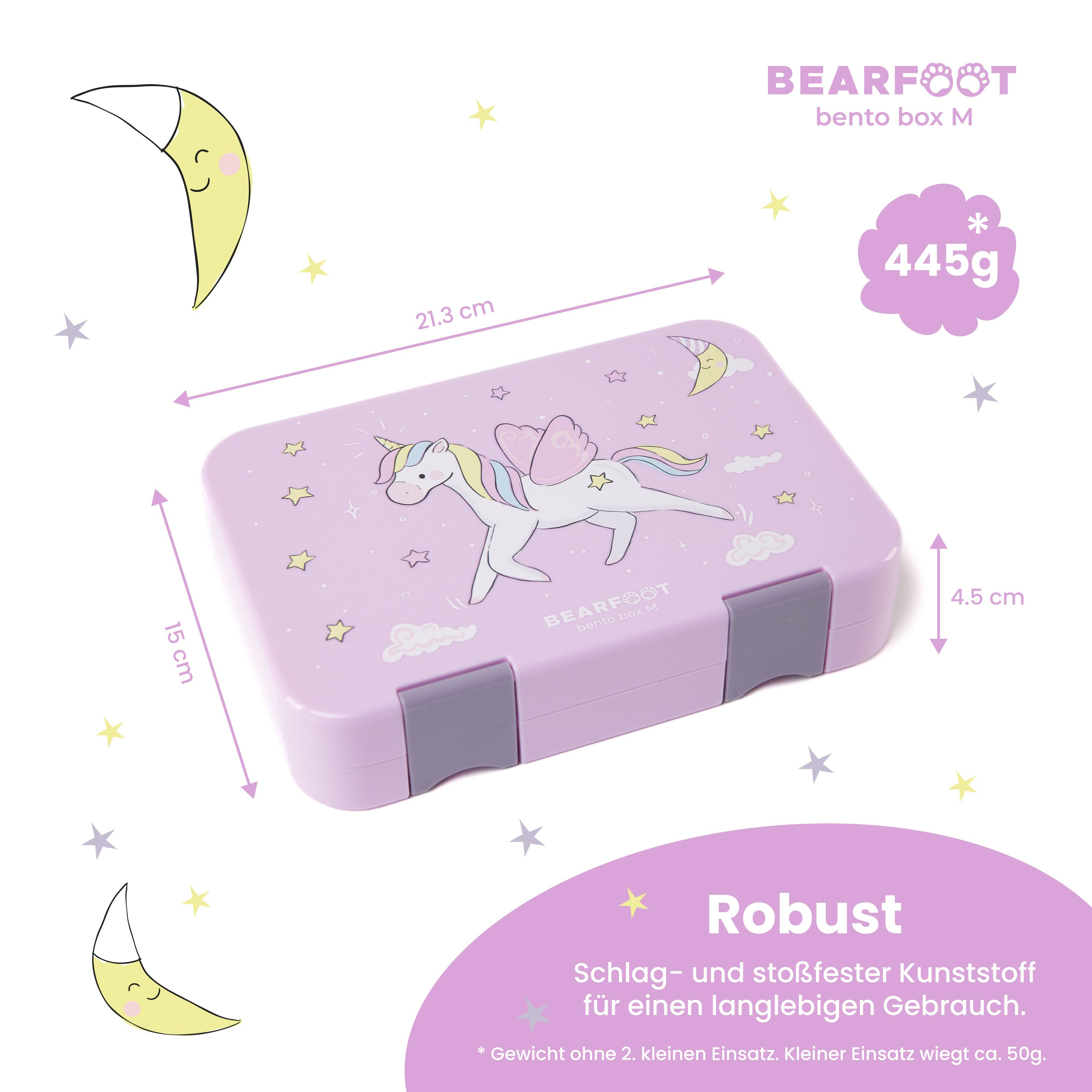 BEARFOOT - Wholesale Lunch Bag/Box - Kids - Children's lunch box with compartments, lunch box, bento box - unicorn5
