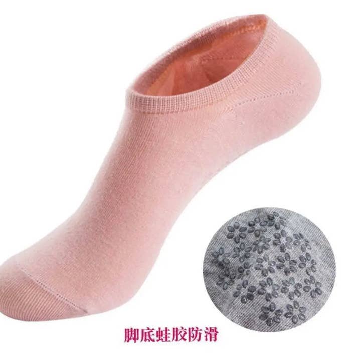 everythingbamboo - Wholesale Socks – Women's - Bamboo Socks Women Bamboo Fiber Invisible Socks 6 Pairs Set Breathable Free Size3