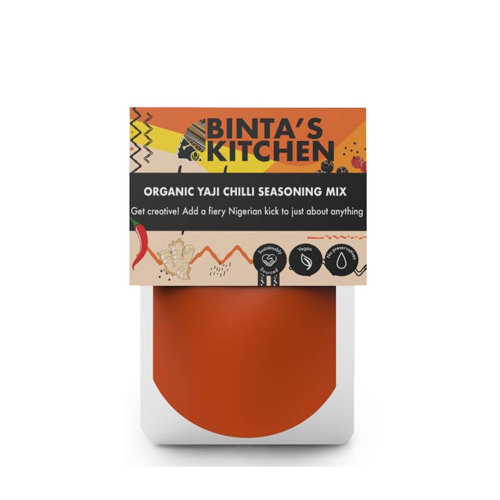 Binta's Kitchen - Vendita all'ingrosso Mix di spezie secche - Mix di condimento al peperoncino biologico Yaji